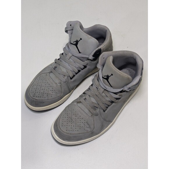 Nike Men\'s Air Jordan 1 Flight 3 Retro #706954 Sneakers, Cool Wolf Grey, 8.5 US main image 4